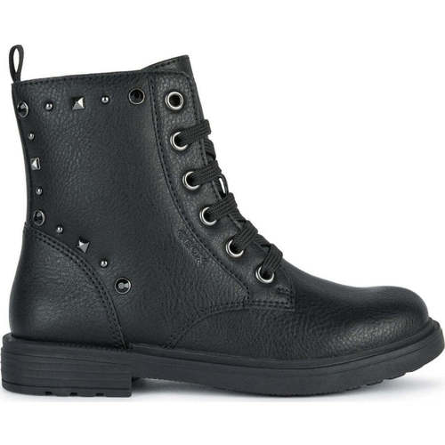 Schuhe Mädchen Boots Geox  Schwarz