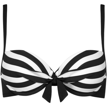 Kleidung Damen Bikini Ober- und Unterteile Lisca Vorgeformtes Badeanzugoberteil Rhodes Schwarz