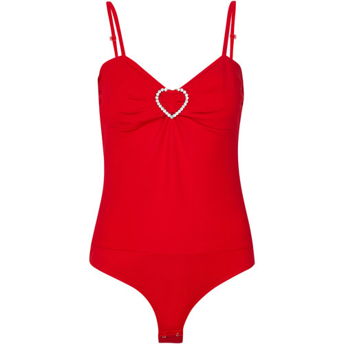 Unterwäsche Damen Unterhemden Love Moschino W900480E2224 Rot