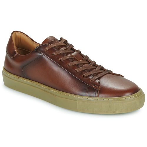 Schuhe Herren Sneaker Low Pellet PEDRO Cognac