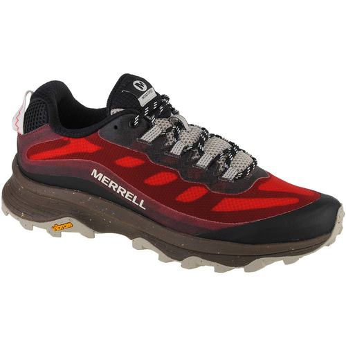 Schuhe Herren Wanderschuhe Merrell Moab Speed Rot