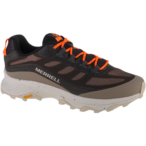 Schuhe Herren Wanderschuhe Merrell Moab Speed Grau