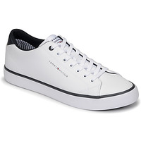 Schuhe Herren Sneaker Low Tommy Hilfiger TH HI VULC CORE LOW LEATHER Weiss