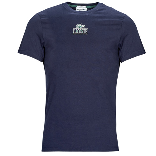 Kleidung Herren T-Shirts Lacoste TH1147 Marine