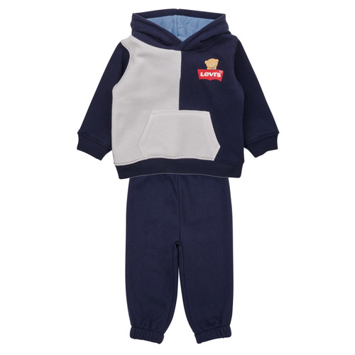 Kleidung Jungen Kleider & Outfits Levi's  SPLICED COLORBLOCK JOGGER Blau / Marine / Weiss