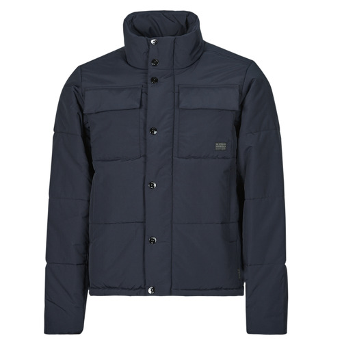 Kleidung Herren Daunenjacken G-Star Raw FOUNDATION PDD JKT Dunkelblau