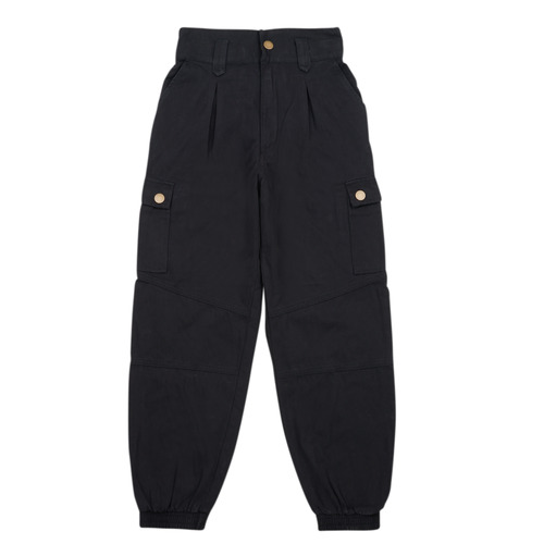 Kleidung Mädchen Cargo Hosen Only KOGSAIGE PB CARGO PANT Schwarz