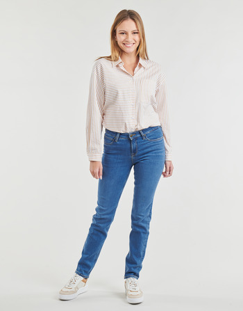 Kleidung Damen Straight Leg Jeans Lee MARION STRAIGHT Blau