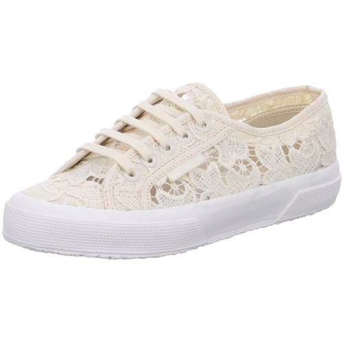 Schuhe Damen Sneaker Superga Schnürer S81219W-2750 Beige