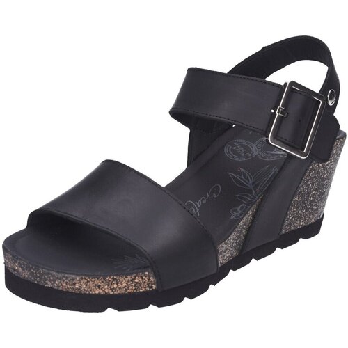 Schuhe Damen Sandalen / Sandaletten Panama Jack Sandaletten Vega B1 VEGA B1 NAPPA GRASS Schwarz