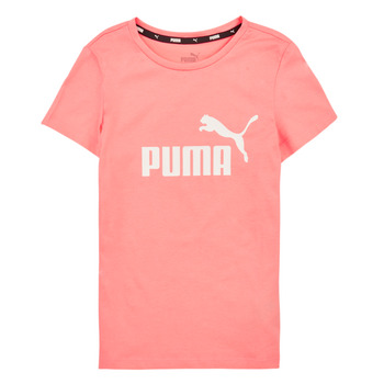 Kleidung Mädchen T-Shirts Puma ESS LOGO TEE G Rosa