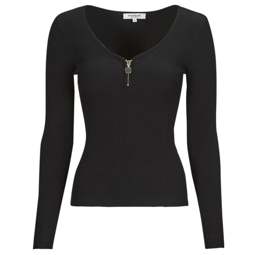 Kleidung Damen Pullover Morgan MBANZA Schwarz