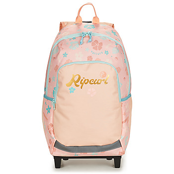 Taschen Mädchen Schultaschen / Schulranzen mit Rollen Rip Curl WH OZONE 30L SEASIDE BREEZE Rosa