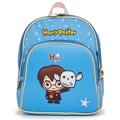 Taschen Jungen Schultasche Back To School CHIBI HARRY POTTER 25 CM Blau