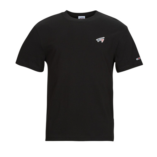 Kleidung Herren T-Shirts Tommy Jeans TJM CLSC SIGNATURE TEE Schwarz