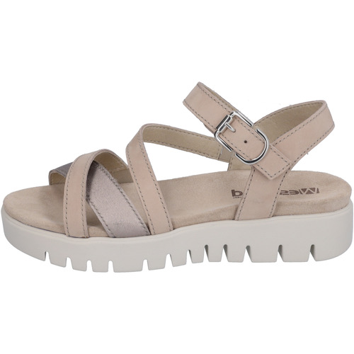 Schuhe Damen Sandalen / Sandaletten Westland Laurie 01, creme-kombi Beige