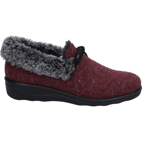 Schuhe Damen Hausschuhe Westland Nice 109, bordo-kombi Rot