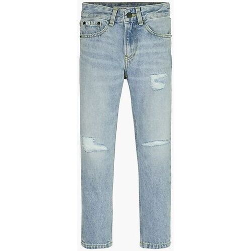 Kleidung Jungen Jeans Calvin Klein Jeans IB0IB01548 DAD FIT-CHALKY BLUE DSTR Blau