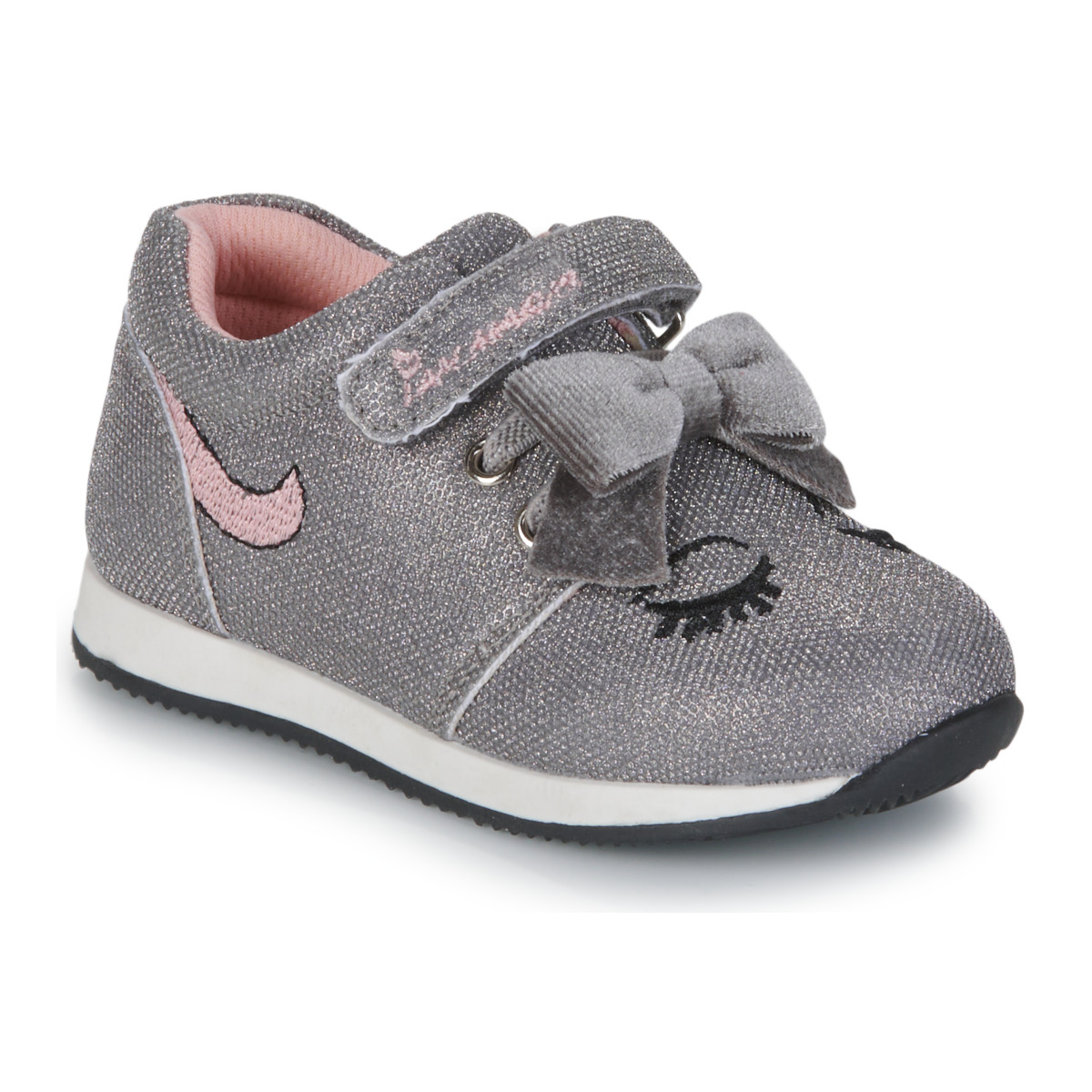 Schuhe Mädchen Sneaker Low Chicco FIONNERY Silbern