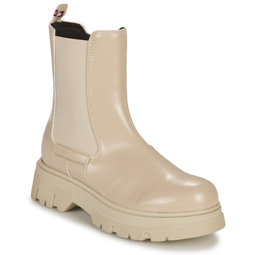 Schuhe Mädchen Boots Tommy Hilfiger CRISTINE Beige