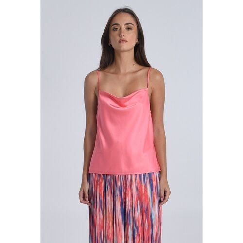 Kleidung Damen Tops Molly Bracken MW106BP-CORAL PINK Rot