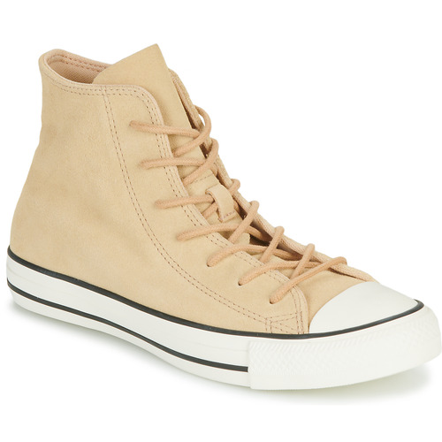 Schuhe Damen Sneaker High Converse CHUCK TAYLOR ALL STAR MONO SUEDE Beige