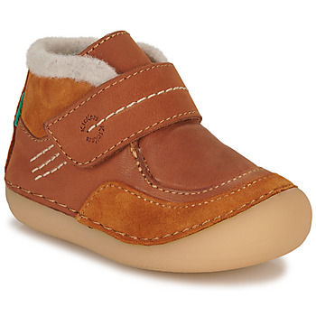 Schuhe Kinder Boots Kickers SOKLIMB Camel