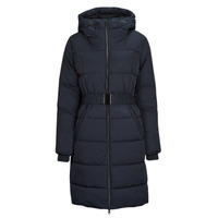 Kleidung Damen Daunenjacken Esprit Belted Puffer Coat Schwarz