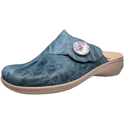 Schuhe Damen Pantoletten / Clogs Think Pantoletten CAMILLA 000767 Blau