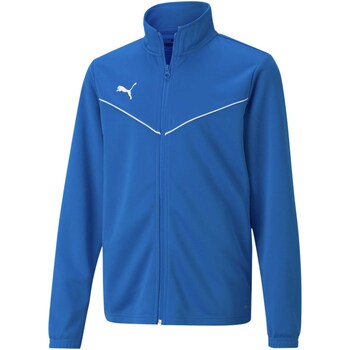 Kleidung Kinder Fleecepullover Puma Teamrise Training Poly Jacket Jr Marine