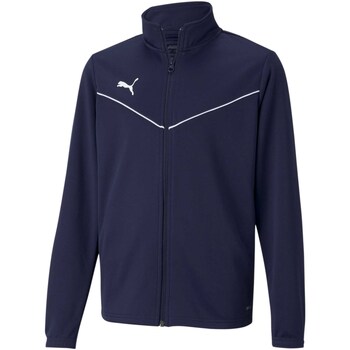 Kleidung Kinder Fleecepullover Puma Teamrise Training Poly Jacket Jr Blau