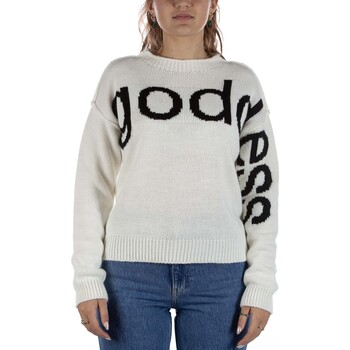 Kleidung Damen Fleecepullover Deha Felpe  Goddess Bianco Weiss