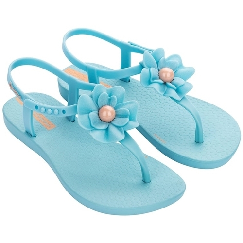 Schuhe Kinder Sandalen / Sandaletten Ipanema Kids Class Flora - Blue Blue Blau