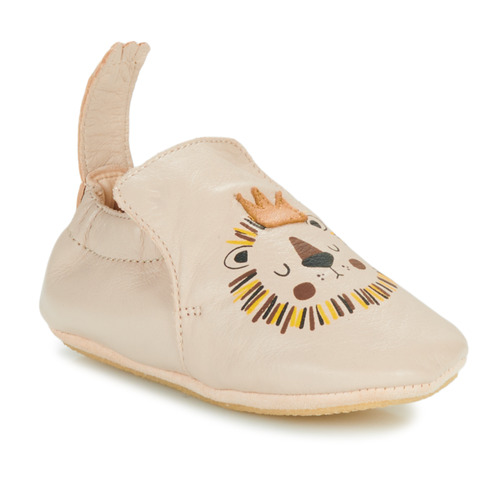 Schuhe Jungen Hausschuhe Easy Peasy MY BLUBLU LION Beige