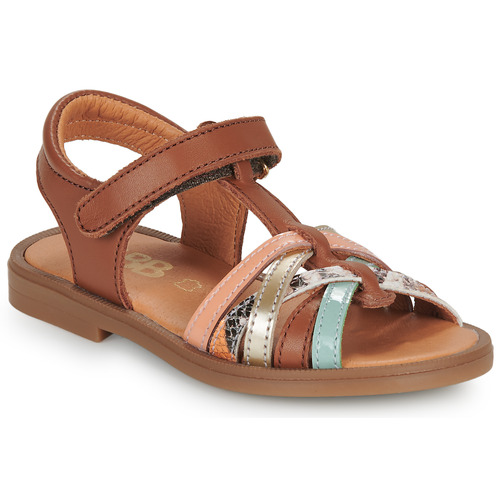 Schuhe Mädchen Sandalen / Sandaletten GBB ANNABELLE Braun