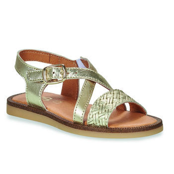 Schuhe Mädchen Sandalen / Sandaletten GBB MALONIE Gold