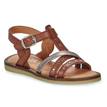 Schuhe Mädchen Sandalen / Sandaletten GBB ORKIDA Braun