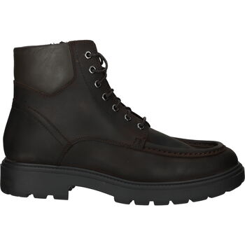 Schuhe Herren Boots Geox Stiefelette Braun