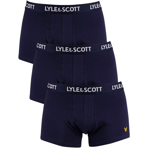 Lyle & Scott 3er Pack Barclay Trunks Blau