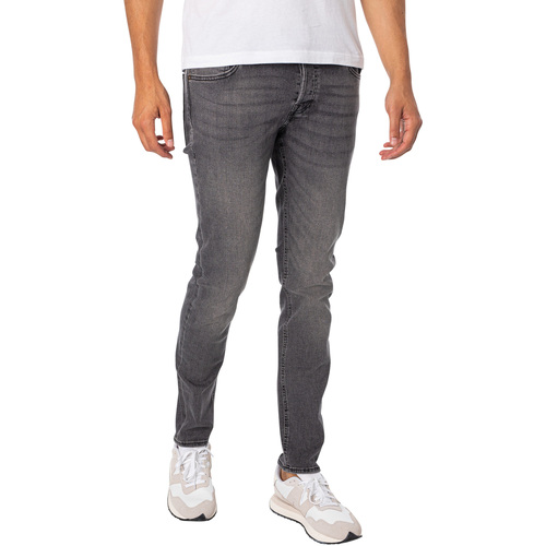 Kleidung Herren Slim Fit Jeans Jack & Jones Glenn Original 349 Slim Jeans Schwarz