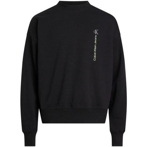 Kleidung Herren Sweatshirts Calvin Klein Jeans  Schwarz