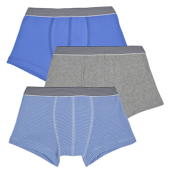 Unterwäsche Jungen Boxer Petit Bateau A0A85 X3 Blau