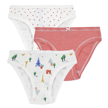 Unterwäsche Mädchen Damenslips Petit Bateau A0A4F X3 Multicolor