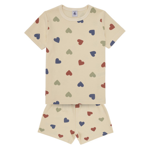 Kleidung Mädchen Pyjamas/ Nachthemden Petit Bateau MARKET Multicolor