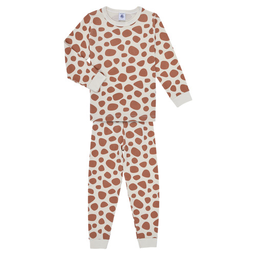 Kleidung Mädchen Pyjamas/ Nachthemden Petit Bateau MANEGE Braun