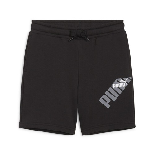 Kleidung Jungen Shorts / Bermudas Puma PUMA POWER GRAPHIC SHORTS TR  B Schwarz