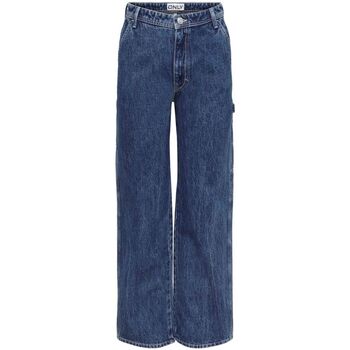 Kleidung Damen Jeans Only 15271792 WEST CARPENTER-MEDIUM BLUE DENIM Blau