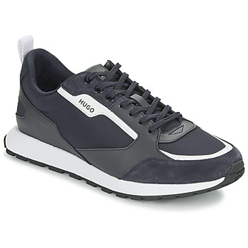 Schuhe Herren Sneaker Low HUGO Icelin_Runn_nypu A_N Marine / Weiss