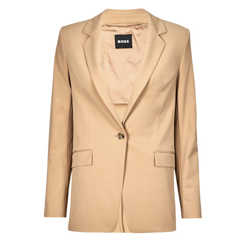 Kleidung Damen Jacken / Blazers BOSS Jocalua16 Camel