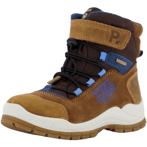 Schuhe Jungen Stiefel Primigi HANS GTX 48975 00 Braun